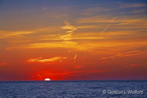 Lake Erie Sunset_47807.jpg - Photographed at Erie, Pennsylvania, USA.